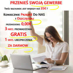 Gewerbe a ubezpieczenieFirma w Polsce praca w Niemczech gdzie podatek